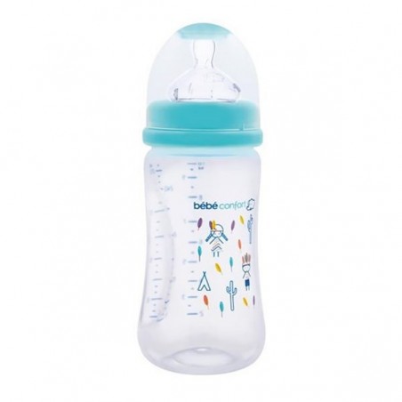 BÉBÉ CONFORT Biberon Maternité 270 ml – Indians bleu (0-12M +)