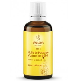 WELEDA bébé huile de massage Ventre 50 ml