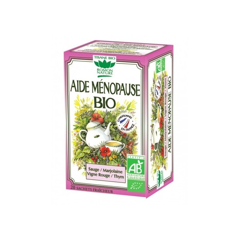 ROMON NATURE Aide Ménopause BIO | 20 sachets ROMON NATURE Aide Ménopause BIO | 20 sachets