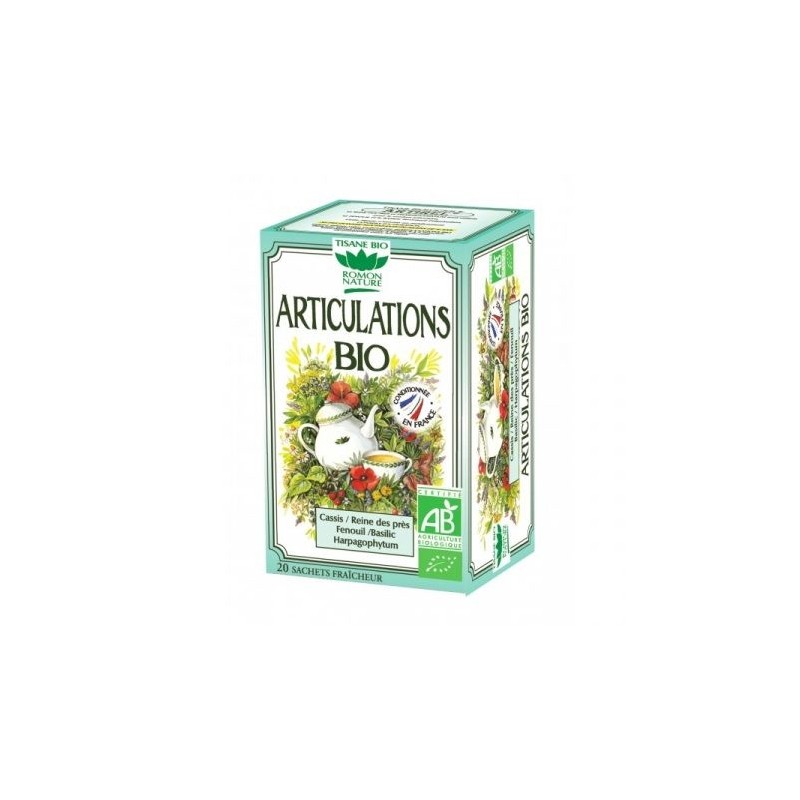 ROMON NATURE Articulations BIO boite 20 sachets