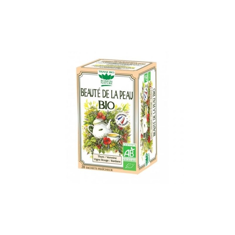 ROMON NATURE Beauté De La Peau BIO boite 20 sachets