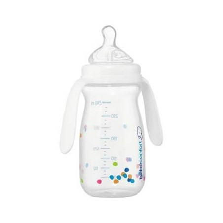 BÉBÉ CONFORT biberon Natural confort 240ml avec poignées