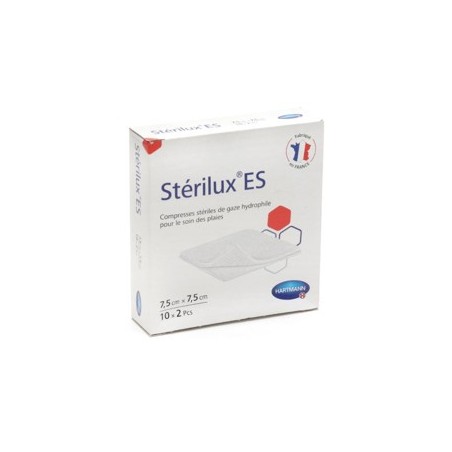 HARTMANN Sterilux Medicomp compresse non tissée stérile 7,5x7,5cm