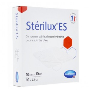 HARTMANN Sterilux Medicomp compresse non tissée stérile 10x10cm