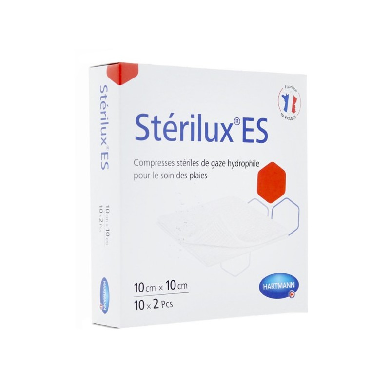 HARTMANN Sterilux Medicomp compresse non tissée stérile 10x10cm