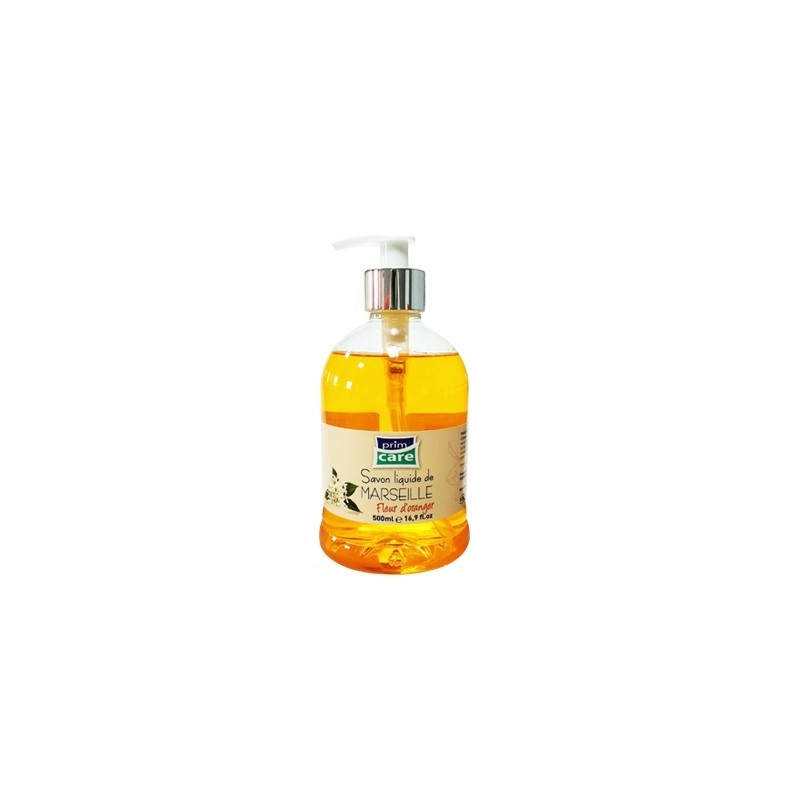 PRIMCARE savon liquide de marseille fleur d'oranger 500ml