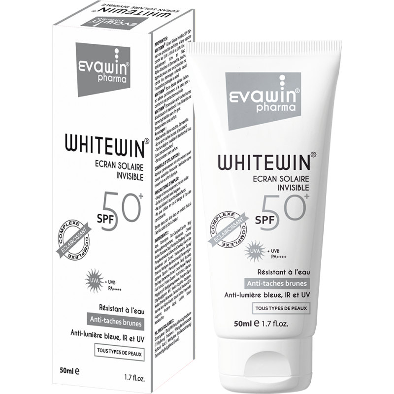 EVAWIN WHITEWIN écran solaire invisible antitache spf 50+ (50ml) EVAWIN WHITEWIN écran solaire invisible antitache spf 50+ (50ml)