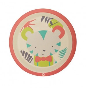 BEBE CONFORT Assiette Apprentissage en Bamboo JUNGLE VIBES +18M