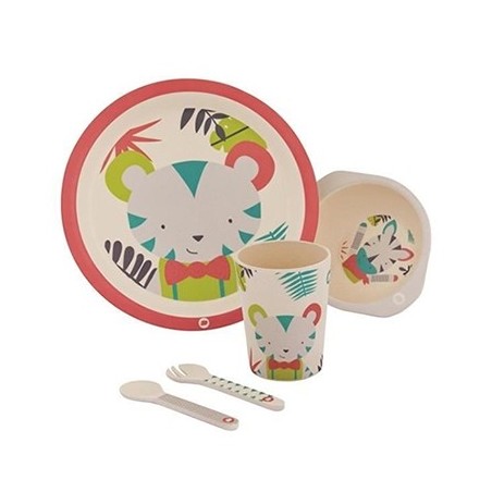 BEBE CONFORT Set Repas bambo jungle vibes