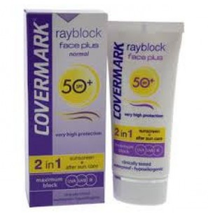 COVERMARK Rayblock Face Plus normal SPF50+ 2 en 1 light beige