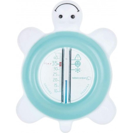 BEBE CONFORT  Thermometre de Bain Tortue pour Bébé Water World Bleu