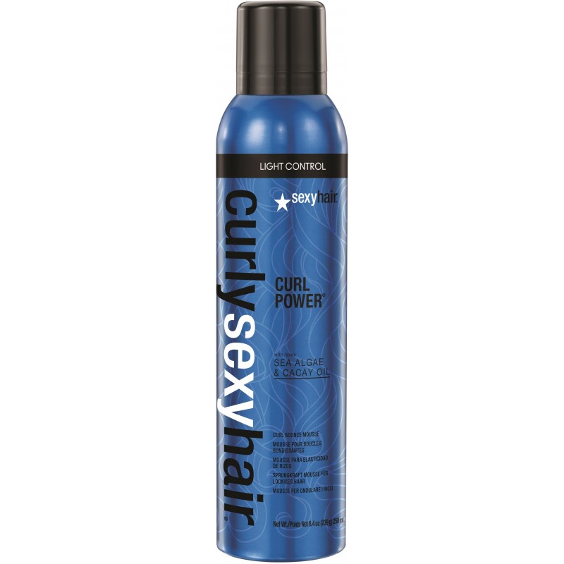 SEXY HAIR CURLY POWER spray mousse 250 ml