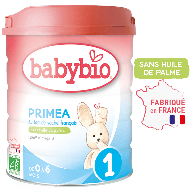 BABYBIO PRIMEA lait infantile bio 1er âge | 800 G