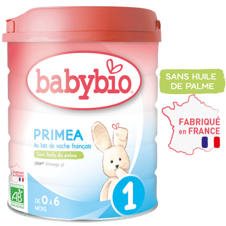 BABYBIO PRIMEA lait infantile bio 1er âge | 800 G