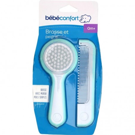 BEBE CONFORT Brosse avec poils en nylon et peigne