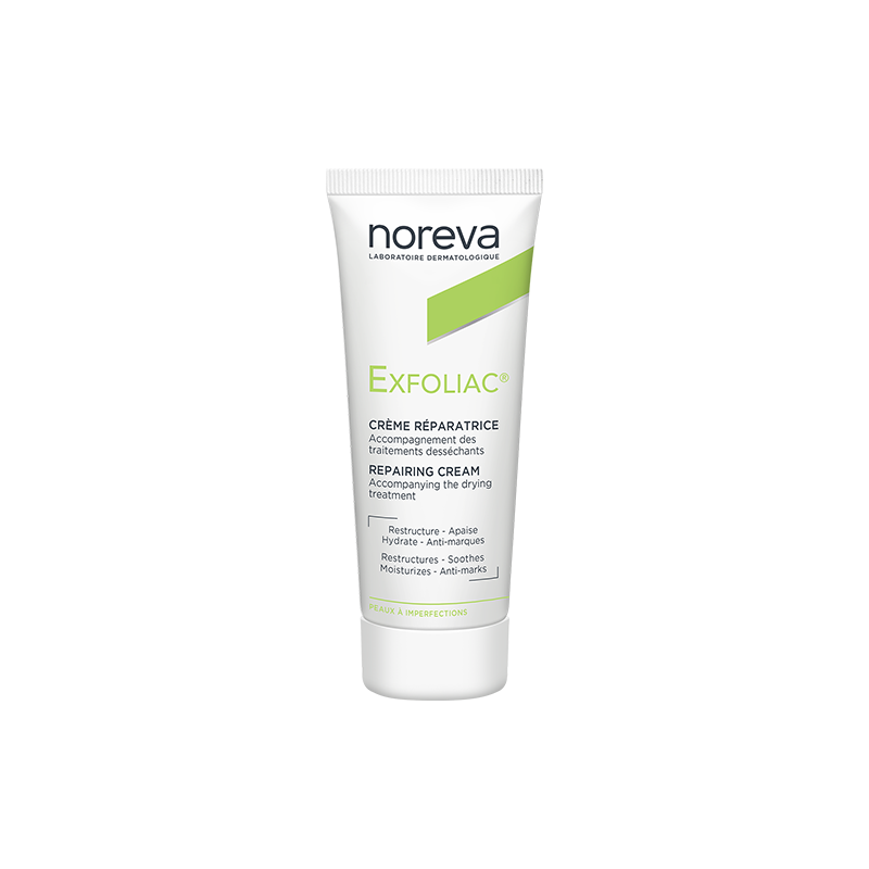 NOREVA EXFOLIAC crème réparatrice 40 ml