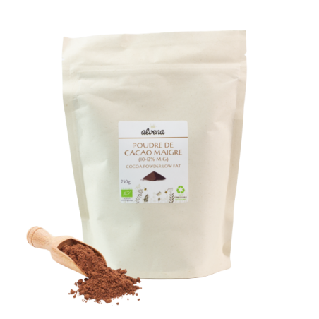 Alvena Cacao Maigre (10-12%) 250g