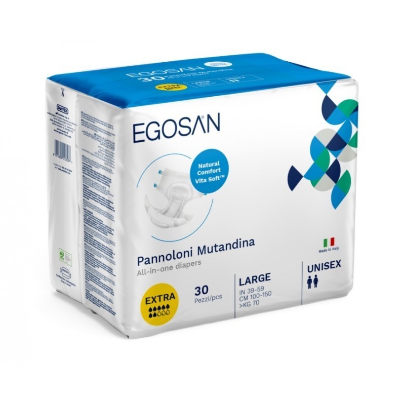 EGOSAN Changes complets taille L - EXTRA (7gouttes) Boite 30