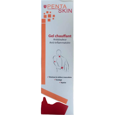 PENTASKIN gel chauffant anti inflammatoire 60 ml