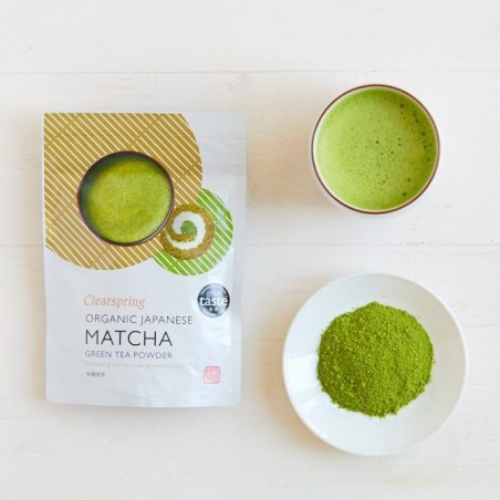 CLEARSPRING JAPANESE ORGANIC MATCHA poudre de thé vert 40G