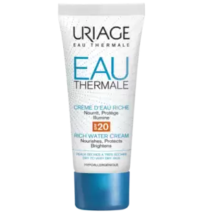 URIAGE EAU THERMALE Crème D'eau Riche SPF20 | 40 ml