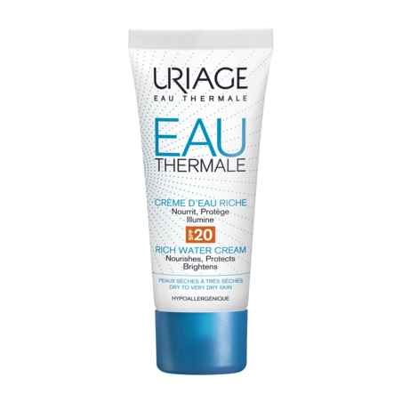 URIAGE EAU THERMALE Crème D'eau Riche SPF20 | 40 ml