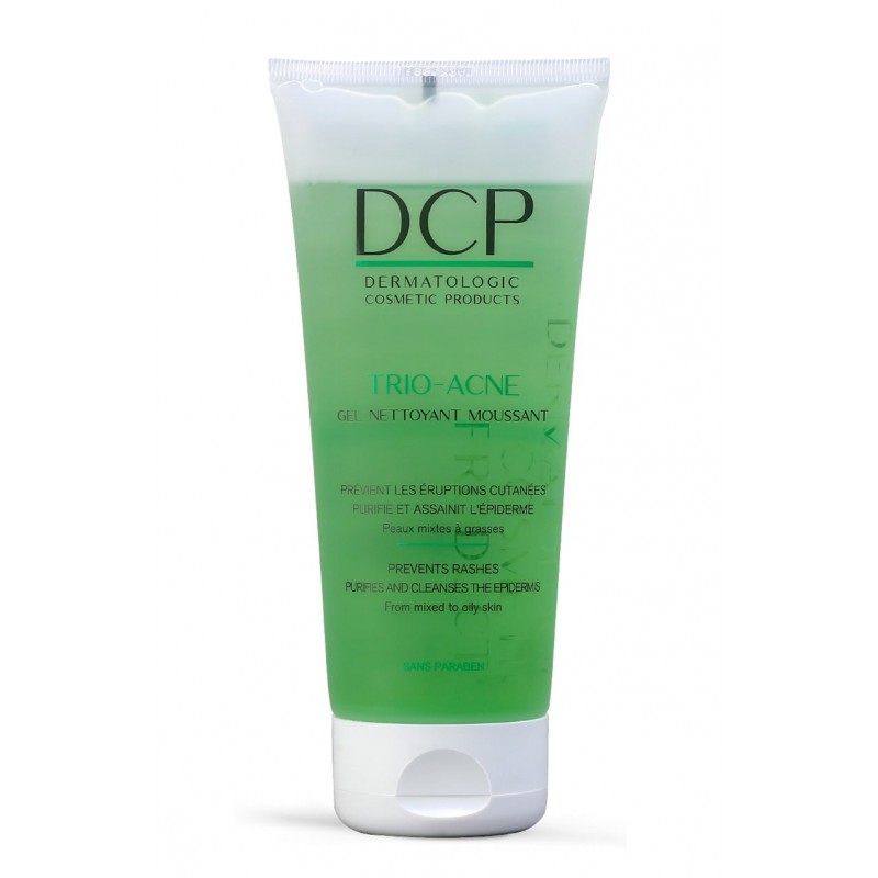 DCP TRIO ACNÉ gel nettoyant moussant | 200 ml DCP TRIO ACNÉ gel nettoyant moussant | 200 ml