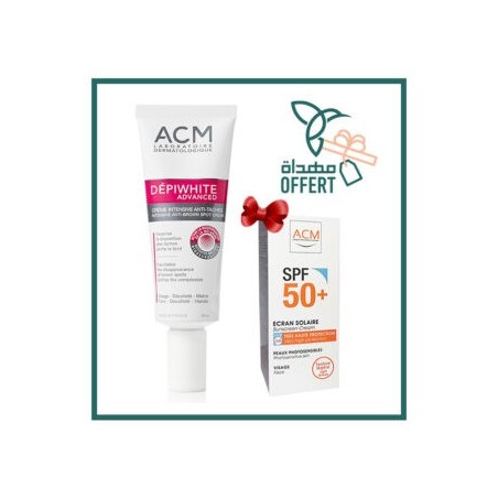 ACM DEPIWHITE Advanced crème 40ml+ DEPIWHITE S soin photo protecteur éclaircissant spf 50 | 50ml