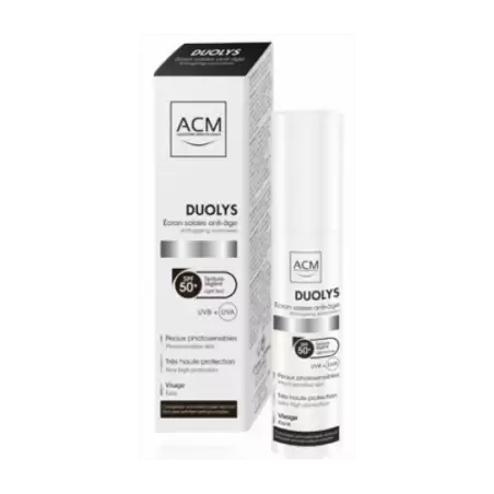 ACM DUOLYS écran solaire anti-âge spf 50+ | 50 ml
