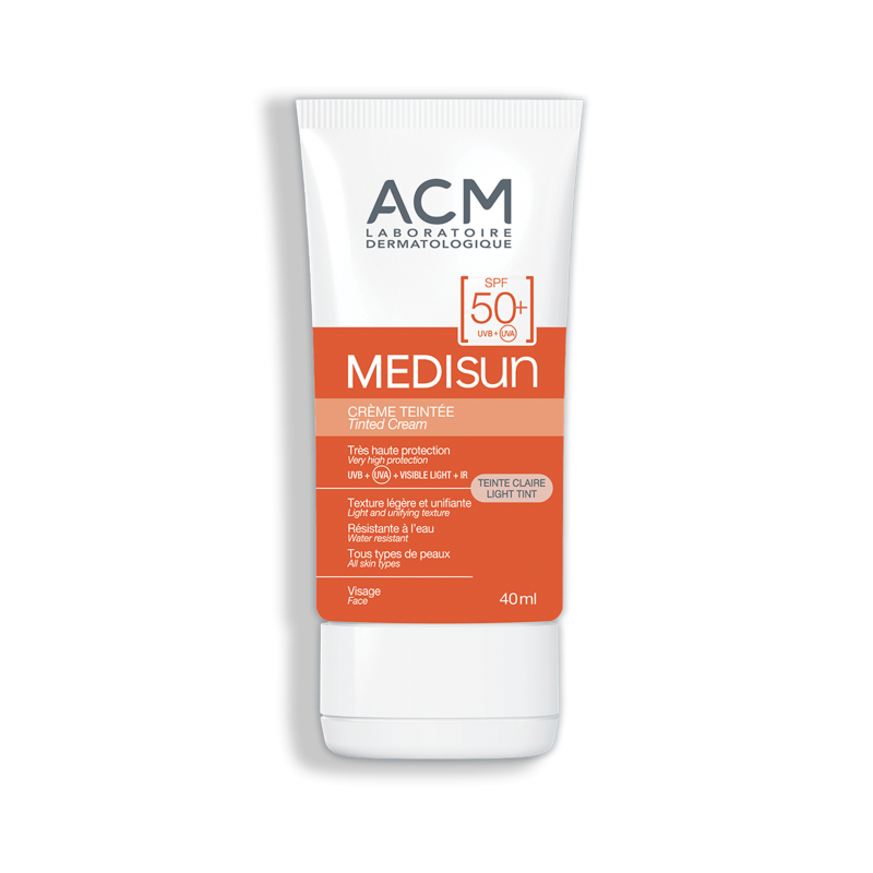 ACM MEDISUN crème solaire teintée spf 50+ | 40 ml ACM MEDISUN crème solaire teintée spf 50+ | 40 ml