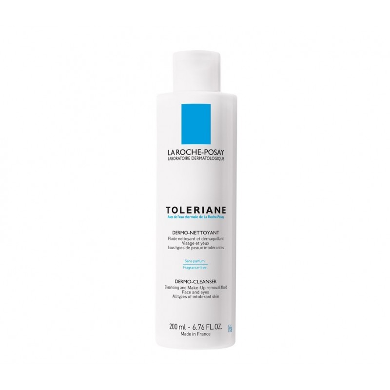 La Roche-Posay Toleriane Dermo-Nettoyant Fluide Démaquillant Peau Intolérante | 200ml