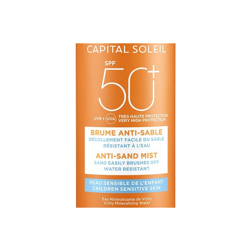 Vichy Capital Soleil Brume Anti-Sable Enfants SPF50+ Peau Sensible | 200ml