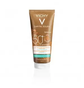 Vichy Capital Soleil Lait Solaire Eco-Conçu Tous Types de Peaux | 200ml