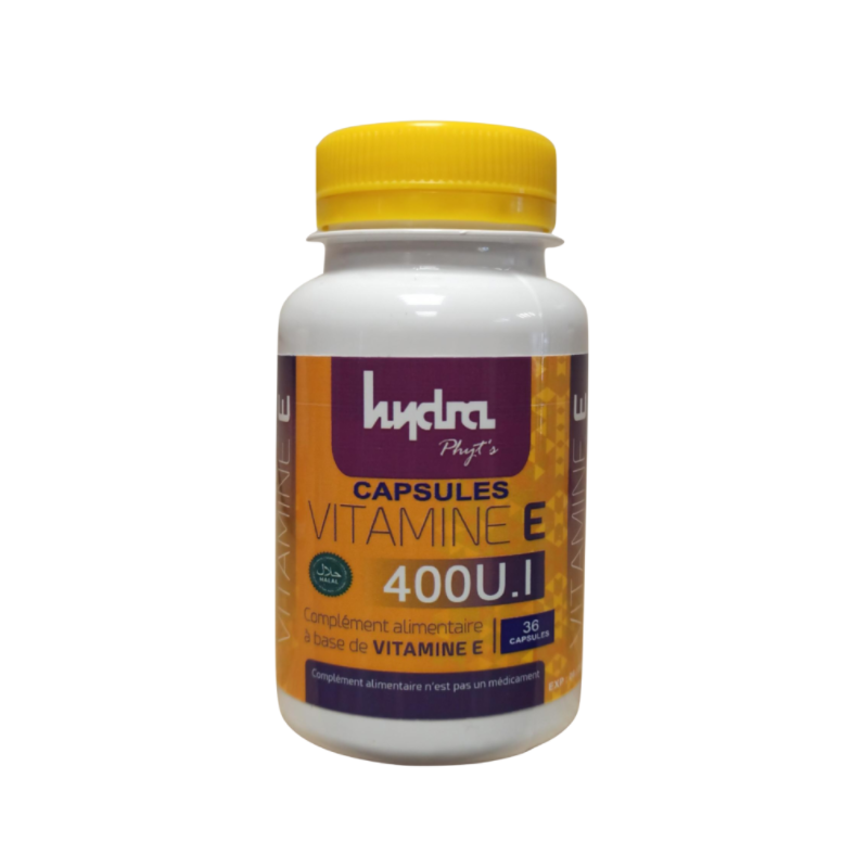 Hydra Phyt's vitamine E 400 U.I boite 36 capsules