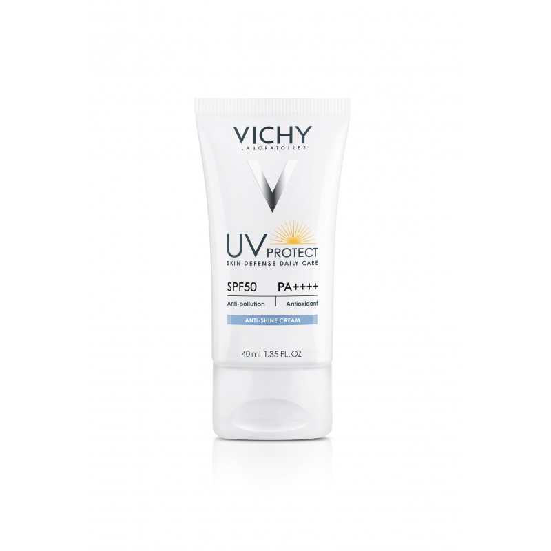 Vichy UV PROTECT Crème Hydratante Invisible SPF50 Tous Types de Peaux | 40ml