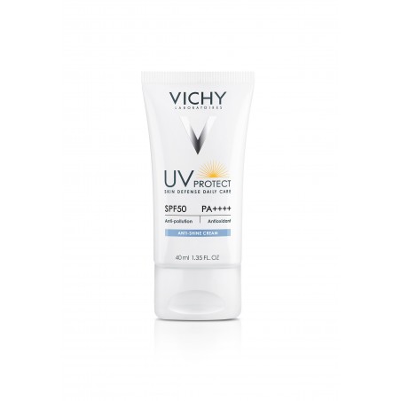 Vichy UV PROTECT Crème Hydratante Invisible SPF50 Tous Types de Peaux | 40ml