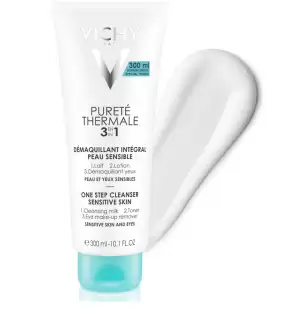 Vichy Pureté Thermale Démaquillant Intégral 3en1 Peau Sensible | 300ml