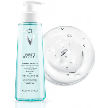 Vichy Pureté Thermale Gel Frais Nettoyant Peau Sensible | 200ml