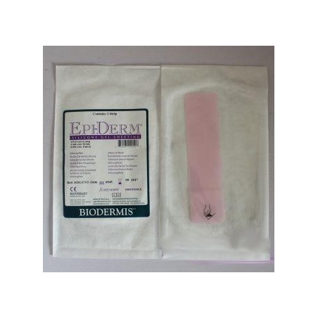 EPI-DERM Feuille 100% gel de silicone (15*3.6 CM)