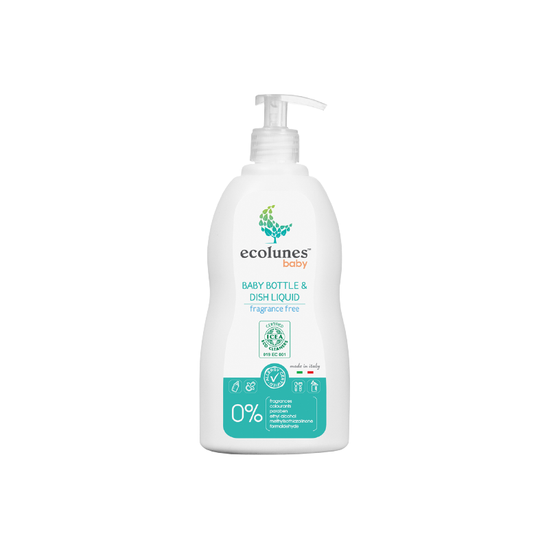 ECOLUNES Bébé Biberon + Liquide vaisselle | 500 ml