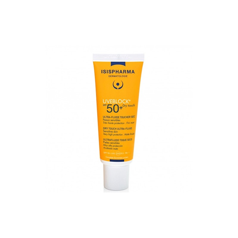 ISISPHARMA UVEBLOCK Dry Touch ultra fluide spf 50+ invisible | 40 ml