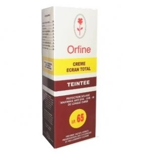 Orfine crème solaire Teintée spf 50+