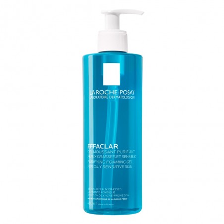 La Roche-Posay Effaclar Gel Moussant Peau Grasse Acnéique | 400ml