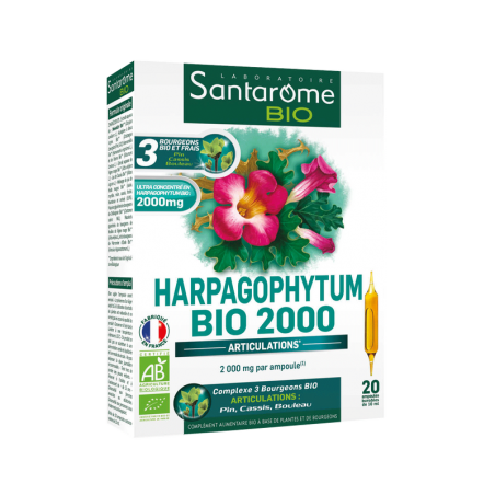 SANTAROME Harpagophytum BIO | 20 ampoules