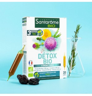 SANTAROME Détox BIO | 20 ampoules