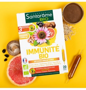 SANTAROME Immunité BIO | 20 ampoules