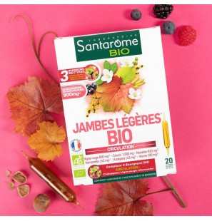 SANTAROME Jambes Légères BIO | 20 ampoules