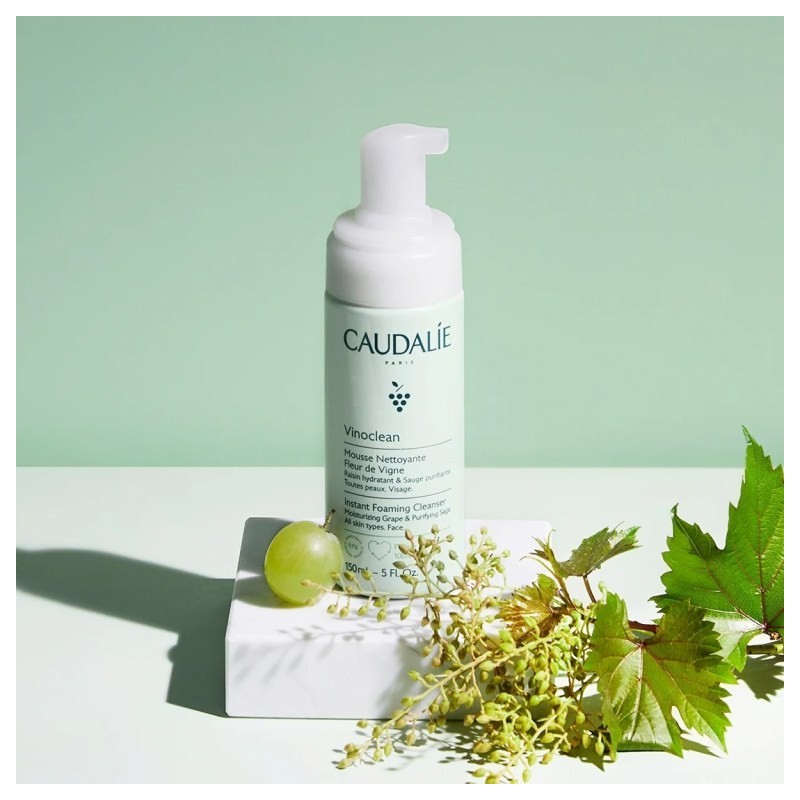 CAUDALIE VINOCLEAN mousse nettoyante Fleur De Vigne 50 ml CAUDALIE VINOCLEAN mousse nettoyante Fleur De Vigne 50 ml