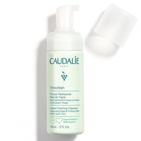 CAUDALIE VINOCLEAN mousse nettoyante Fleur De Vigne 150 ml