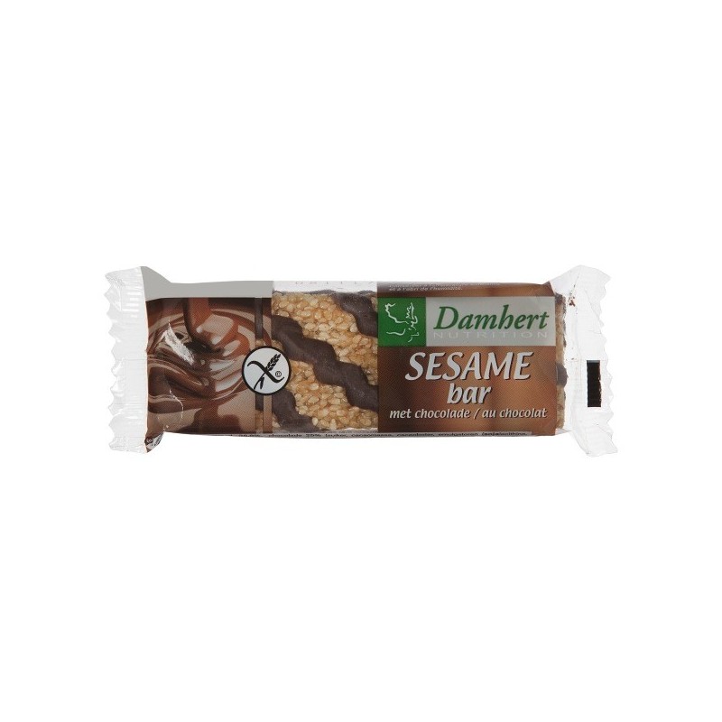 Damhert Traditional Barre sésame au chocolat 50G